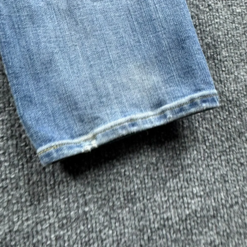 American Eagle Jeans Mens 31x32 Blue Slim Straight Cotton Stretch Denim Workwear
